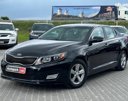 Черный Киа Оптима, объемом двигателя 2.4 л и пробегом 162 тыс. км за 8890 $, фото 1 на Automoto.ua