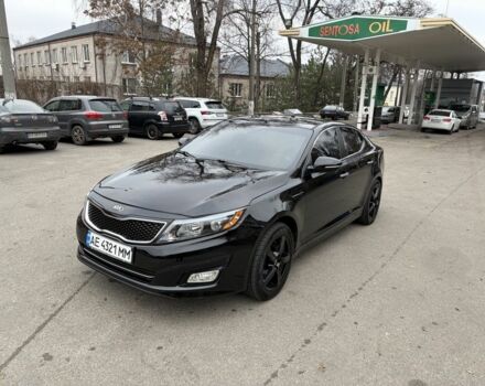 Черный Киа Оптима, объемом двигателя 2 л и пробегом 247 тыс. км за 10600 $, фото 1 на Automoto.ua