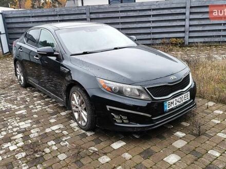 Чорний Кіа Оптіма, об'ємом двигуна 2 л та пробігом 104 тис. км за 11600 $, фото 1 на Automoto.ua
