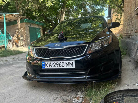 Кіа Оптіма 2014 у Макарове на Automoto.ua Чорний Кіа Оптіма, об'ємом двигуна 2.4 л та пробігом 182 тис. км за 10500 $, фото 1 на Automoto.ua