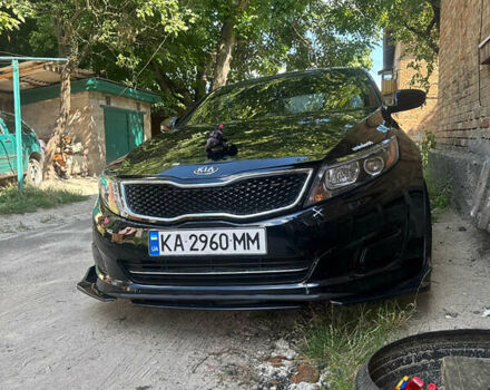 Чорний Кіа Оптіма, об'ємом двигуна 2.4 л та пробігом 182 тис. км за 10500 $, фото 1 на Automoto.ua