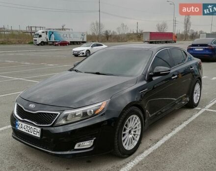 Черный Киа Оптима, объемом двигателя 2.36 л и пробегом 158 тыс. км за 10499 $, фото 1 на Automoto.ua