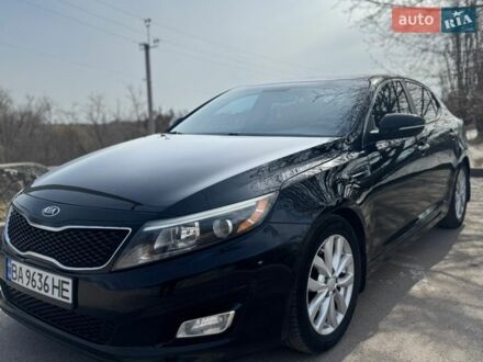 Черный Киа Оптима, объемом двигателя 2.36 л и пробегом 186 тыс. км за 8500 $, фото 1 на Automoto.ua
