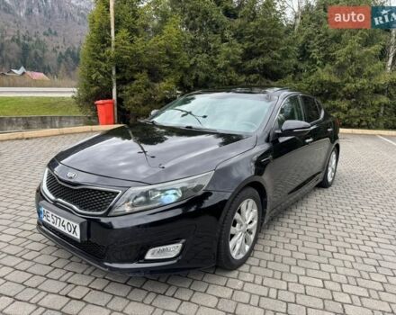Черный Киа Оптима, объемом двигателя 2.4 л и пробегом 190 тыс. км за 7960 $, фото 1 на Automoto.ua