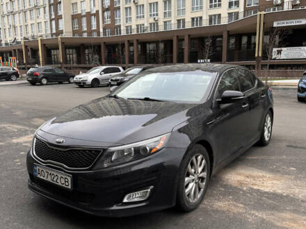 Черный Киа Оптима, объемом двигателя 2.4 л и пробегом 127 тыс. км за 10600 $, фото 1 на Automoto.ua