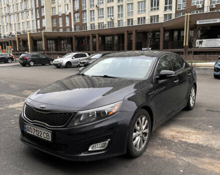 Черный Киа Оптима, объемом двигателя 2.4 л и пробегом 127 тыс. км за 10600 $, фото 1 на Automoto.ua