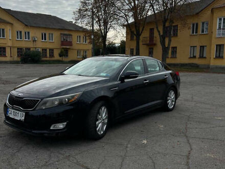 Кіа Оптіма 2014 у Ватутіне на Automoto.ua Чорний Кіа Оптіма, об'ємом двигуна 2.4 л та пробігом 180 тис. км за 9500 $, фото 1 на Automoto.ua