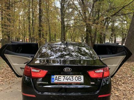 Черный Киа Оптима, объемом двигателя 2.4 л и пробегом 208 тыс. км за 9300 $, фото 1 на Automoto.ua