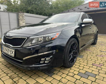 Чорний Кіа Оптіма, об'ємом двигуна 2 л та пробігом 280 тис. км за 9890 $, фото 1 на Automoto.ua
