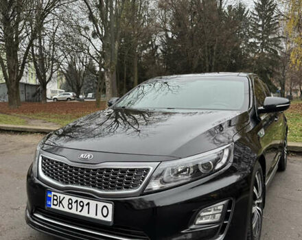 Чорний Кіа Оптіма, об'ємом двигуна 2.36 л та пробігом 168 тис. км за 10999 $, фото 1 на Automoto.ua