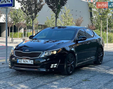 Черный Киа Оптима, объемом двигателя 2 л и пробегом 154 тыс. км за 13700 $, фото 1 на Automoto.ua
