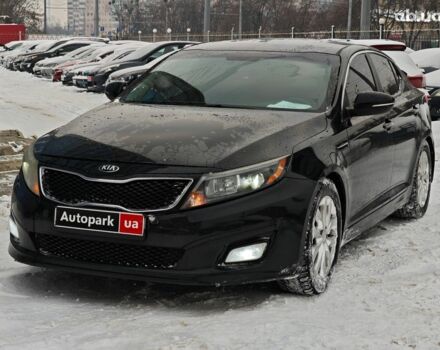 Черный Киа Оптима, объемом двигателя 2.4 л и пробегом 277 тыс. км за 10290 $, фото 1 на Automoto.ua