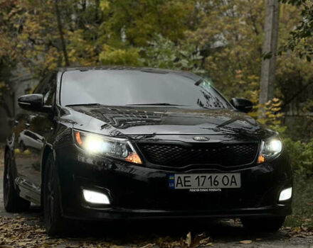 Черный Киа Оптима, объемом двигателя 2.36 л и пробегом 145 тыс. км за 10000 $, фото 1 на Automoto.ua