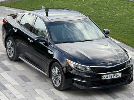 Черный Киа Оптима, объемом двигателя 2 л и пробегом 118 тыс. км за 16300 $, фото 1 на Automoto.ua