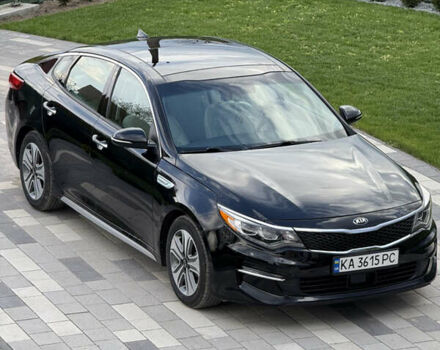 Черный Киа Оптима, объемом двигателя 2 л и пробегом 118 тыс. км за 16300 $, фото 1 на Automoto.ua