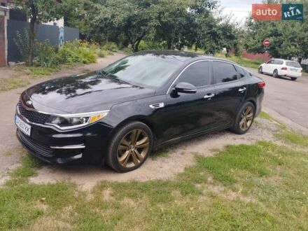 Черный Киа Оптима, объемом двигателя 2.4 л и пробегом 128 тыс. км за 11500 $, фото 1 на Automoto.ua