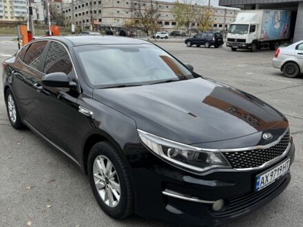 Черный Киа Оптима, объемом двигателя 2 л и пробегом 318 тыс. км за 10800 $, фото 1 на Automoto.ua