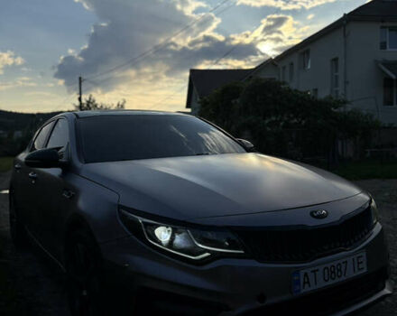Черный Киа Оптима, объемом двигателя 2 л и пробегом 116 тыс. км за 14999 $, фото 1 на Automoto.ua