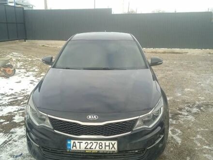 Черный Киа Оптима, объемом двигателя 2.4 л и пробегом 105 тыс. км за 12300 $, фото 1 на Automoto.ua