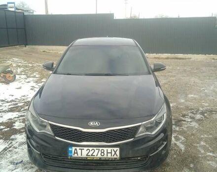 Черный Киа Оптима, объемом двигателя 2.4 л и пробегом 105 тыс. км за 12300 $, фото 1 на Automoto.ua