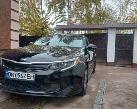 Черный Киа Оптима, объемом двигателя 2 л и пробегом 94 тыс. км за 330 $, фото 1 на Automoto.ua