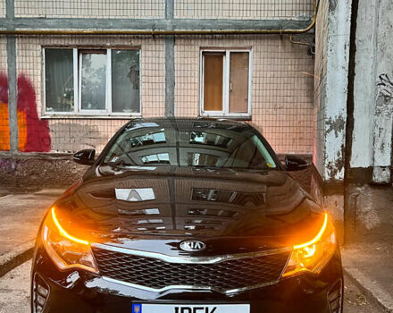 Черный Киа Оптима, объемом двигателя 2.36 л и пробегом 93 тыс. км за 13500 $, фото 1 на Automoto.ua