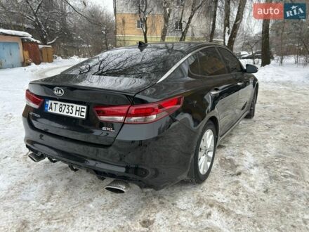 Чорний Кіа Оптіма, об'ємом двигуна 2 л та пробігом 70 тис. км за 17900 $, фото 1 на Automoto.ua