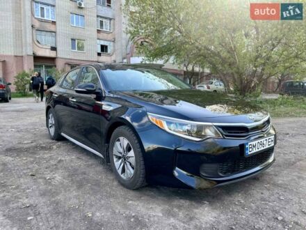 Черный Киа Оптима, объемом двигателя 2 л и пробегом 94 тыс. км за 13500 $, фото 1 на Automoto.ua