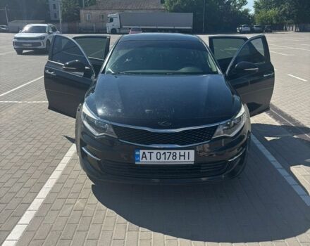 Чорний Кіа Оптіма, об'ємом двигуна 2.36 л та пробігом 92 тис. км за 9000 $, фото 1 на Automoto.ua