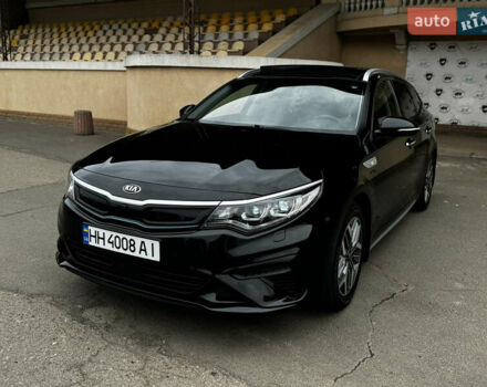 Чорний Кіа Оптіма, об'ємом двигуна 2 л та пробігом 85 тис. км за 22500 $, фото 1 на Automoto.ua