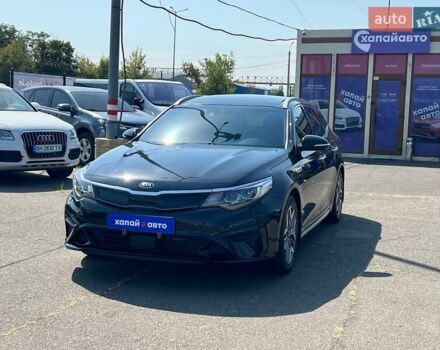 Черный Киа Оптима, объемом двигателя 2 л и пробегом 86 тыс. км за 22999 $, фото 1 на Automoto.ua