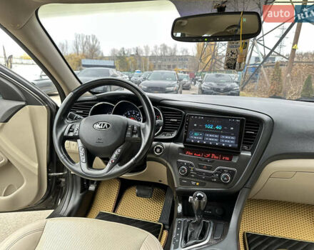Коричневый Киа Оптима, объемом двигателя 2.36 л и пробегом 220 тыс. км за 8800 $, фото 18 на Automoto.ua