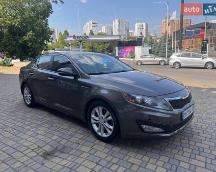 Коричневый Киа Оптима, объемом двигателя 2.4 л и пробегом 210 тыс. км за 8500 $, фото 1 на Automoto.ua