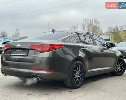 Коричневый Киа Оптима, объемом двигателя 2.36 л и пробегом 220 тыс. км за 8800 $, фото 1 на Automoto.ua