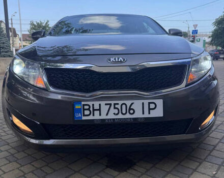 Коричневый Киа Оптима, объемом двигателя 2.4 л и пробегом 210 тыс. км за 8500 $, фото 11 на Automoto.ua