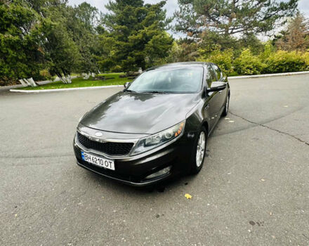 Коричневый Киа Оптима, объемом двигателя 2.36 л и пробегом 200 тыс. км за 8500 $, фото 12 на Automoto.ua