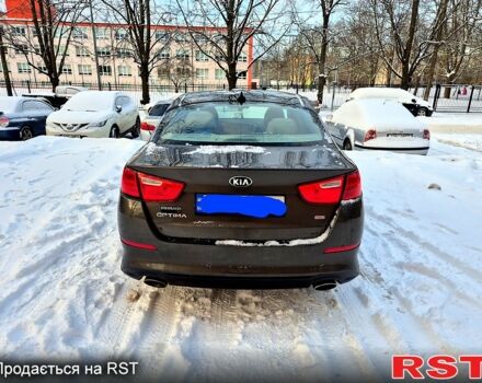 Коричневый Киа Оптима, объемом двигателя 2.4 л и пробегом 145 тыс. км за 8500 $, фото 3 на Automoto.ua