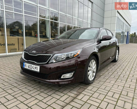 Коричневый Киа Оптима, объемом двигателя 2.36 л и пробегом 108 тыс. км за 8500 $, фото 3 на Automoto.ua