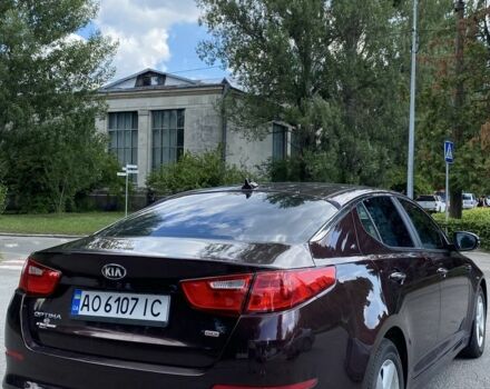 Коричневый Киа Оптима, объемом двигателя 2.4 л и пробегом 164 тыс. км за 9800 $, фото 2 на Automoto.ua