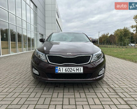 Коричневый Киа Оптима, объемом двигателя 2.36 л и пробегом 108 тыс. км за 8500 $, фото 4 на Automoto.ua