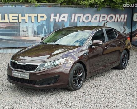 Коричневый Киа Оптима, объемом двигателя 2.4 л и пробегом 187 тыс. км за 7500 $, фото 1 на Automoto.ua