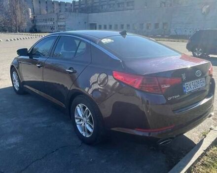 Коричневый Киа Оптима, объемом двигателя 2.4 л и пробегом 265 тыс. км за 8000 $, фото 1 на Automoto.ua