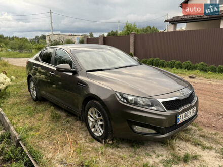 Кіа Оптіма 2012 у Києві на Automoto.ua Коричневий Кіа Оптіма, об'ємом двигуна 2 л та пробігом 150 тис. км за 8600 $, фото 1 на Automoto.ua