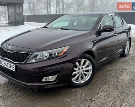 Коричневый Киа Оптима, объемом двигателя 2.4 л и пробегом 130 тыс. км за 10850 $, фото 1 на Automoto.ua