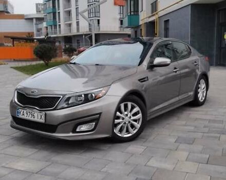 Коричневый Киа Оптима, объемом двигателя 2.4 л и пробегом 160 тыс. км за 9700 $, фото 1 на Automoto.ua