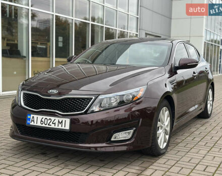 Коричневый Киа Оптима, объемом двигателя 2.36 л и пробегом 108 тыс. км за 8500 $, фото 1 на Automoto.ua