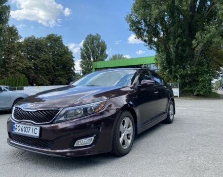 Коричневый Киа Оптима, объемом двигателя 2.4 л и пробегом 164 тыс. км за 9800 $, фото 1 на Automoto.ua
