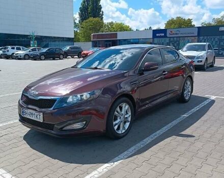 Красный Киа Оптима, объемом двигателя 2.36 л и пробегом 160 тыс. км за 10500 $, фото 6 на Automoto.ua