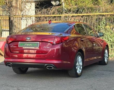 Красный Киа Оптима, объемом двигателя 2.4 л и пробегом 145 тыс. км за 9000 $, фото 4 на Automoto.ua