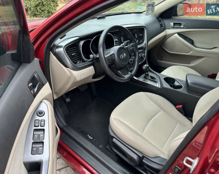 Красный Киа Оптима, объемом двигателя 2.36 л и пробегом 189 тыс. км за 8850 $, фото 6 на Automoto.ua